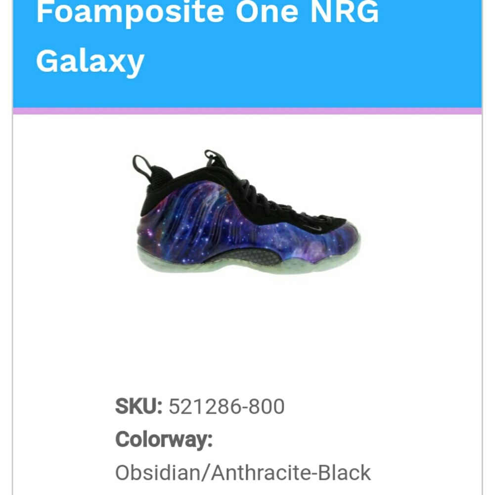 Pre owned  Nike Foamposite